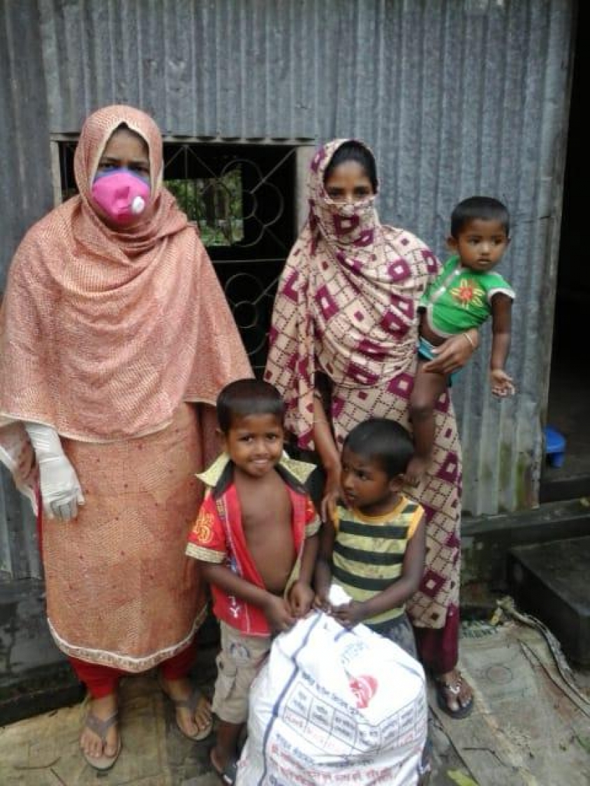 Grameen Shikkha Emergency Food Support Program for Poor Slum School Students